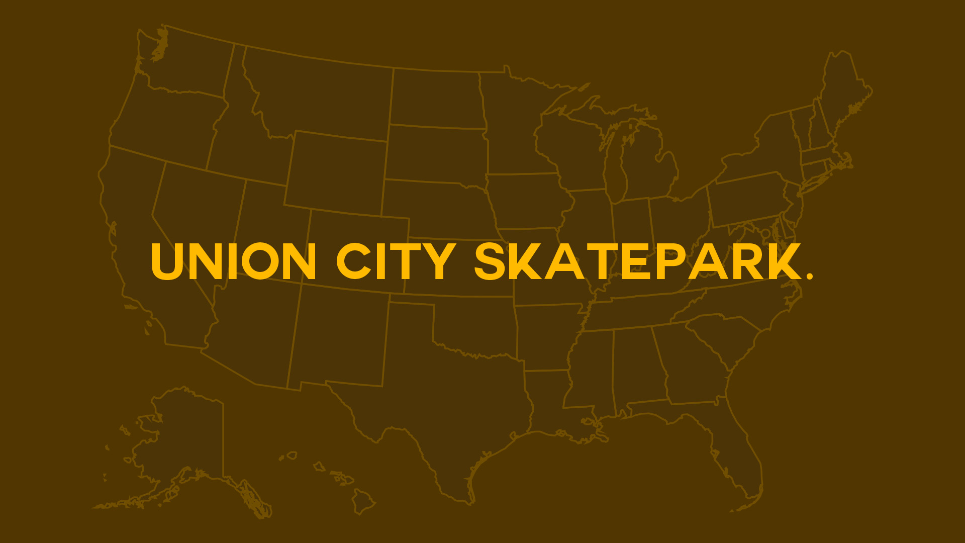 Title card for Union City Skatepark.