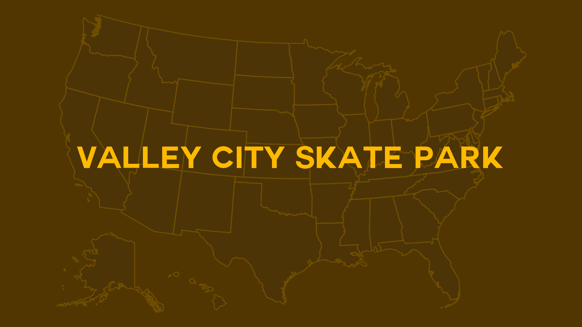 Title card for Valley City Skate Park