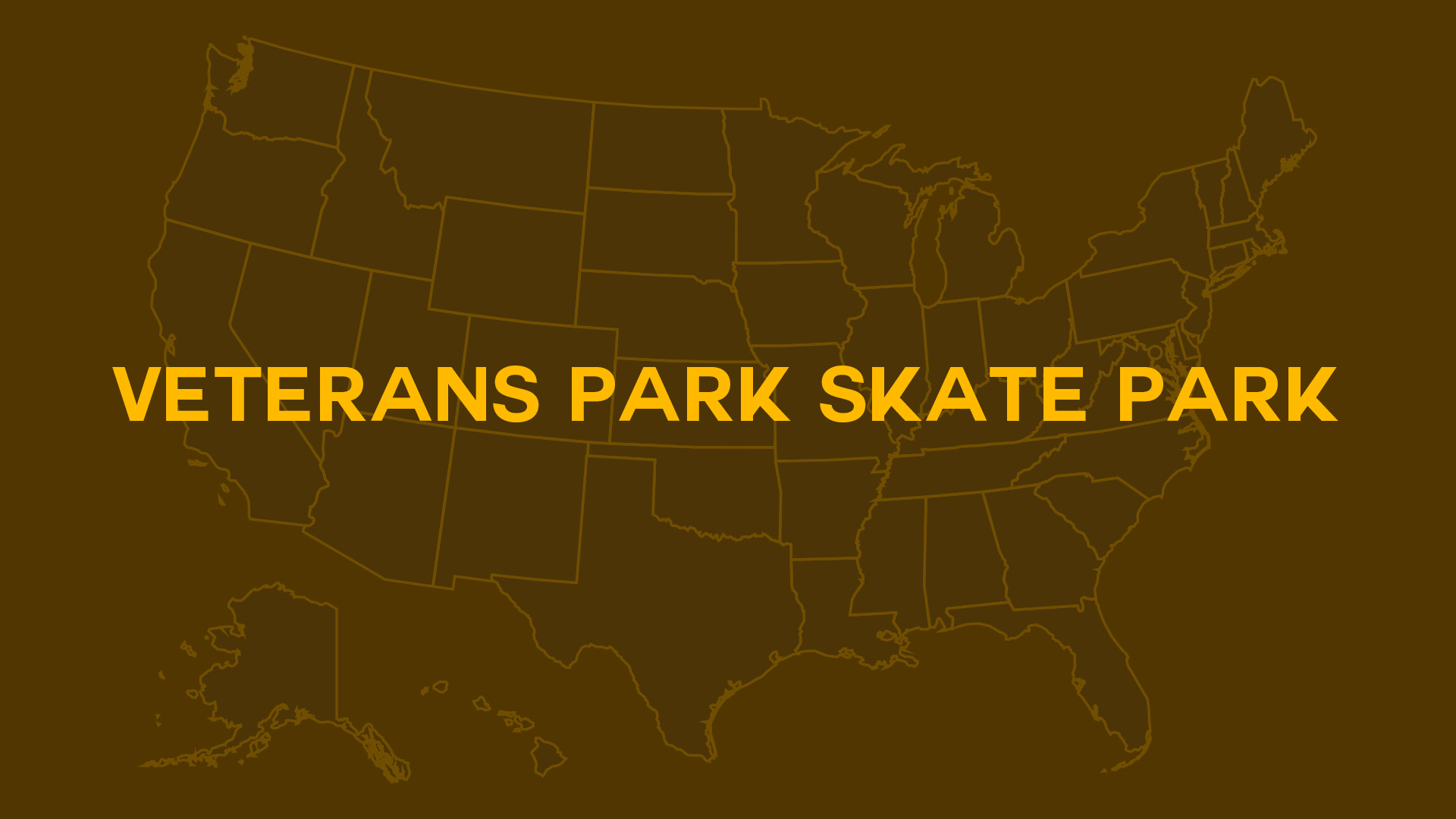 Title card for Veterans Park Skate Park