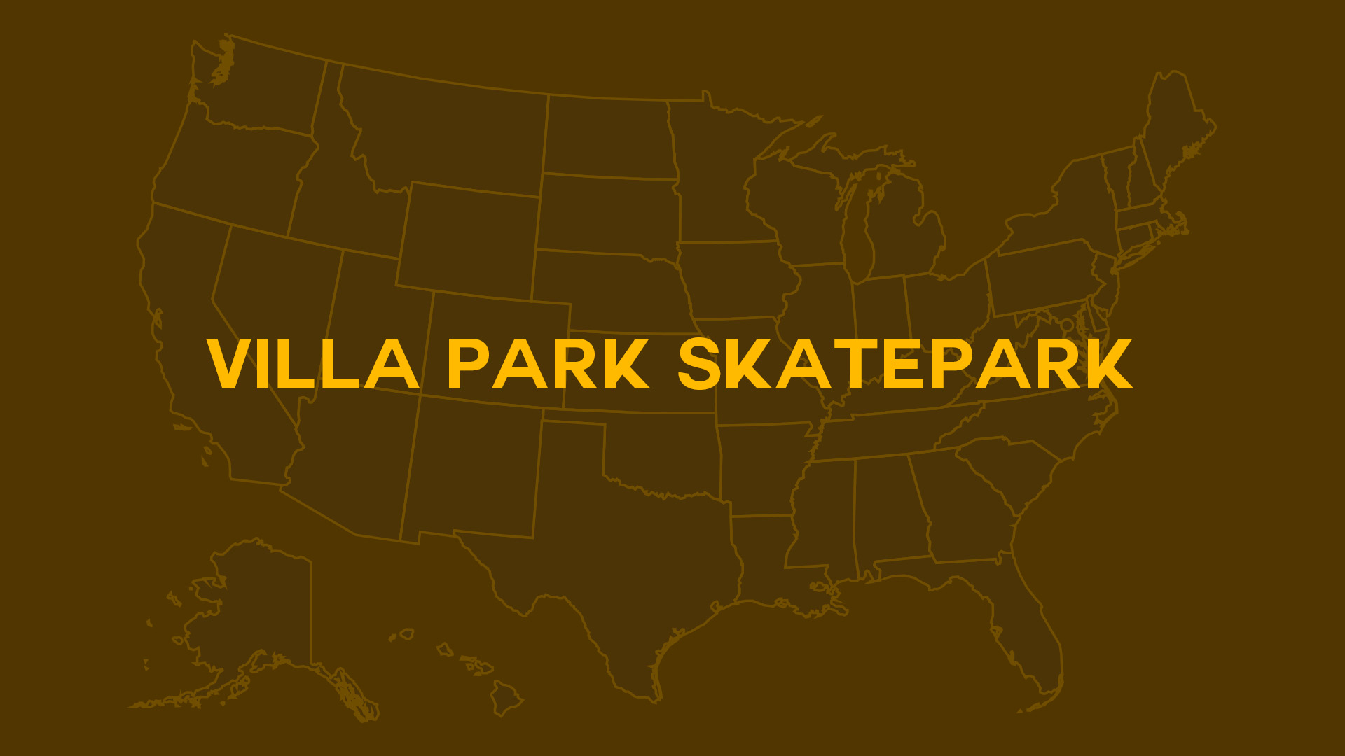 Title card for Villa Park Skatepark