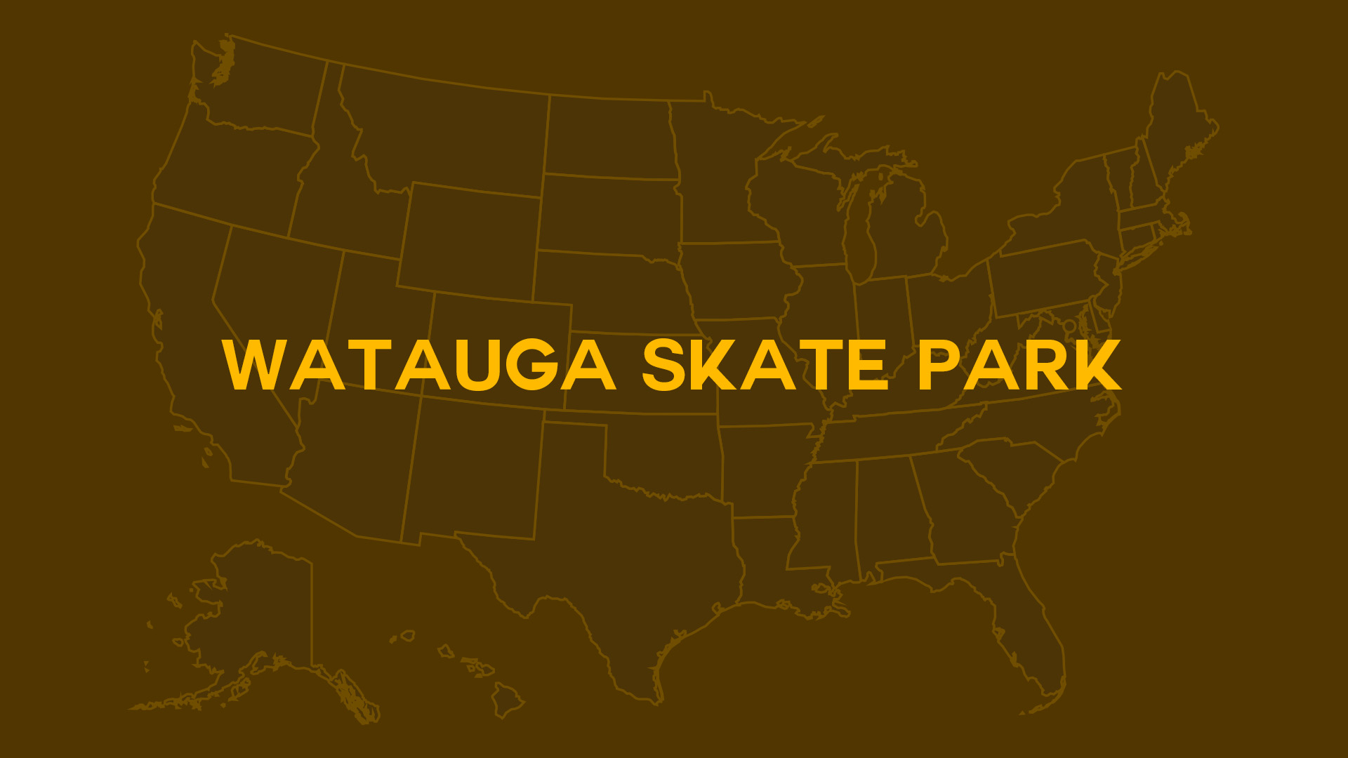 Title card for Watauga Skate Park