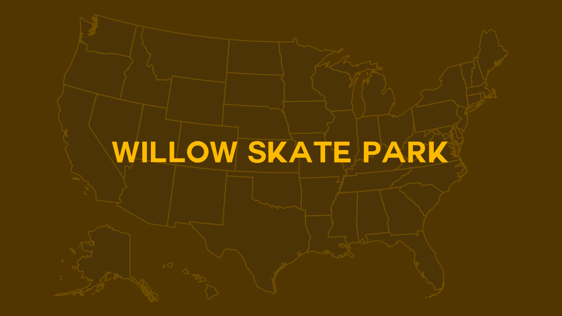Title card for Willow Skate Park